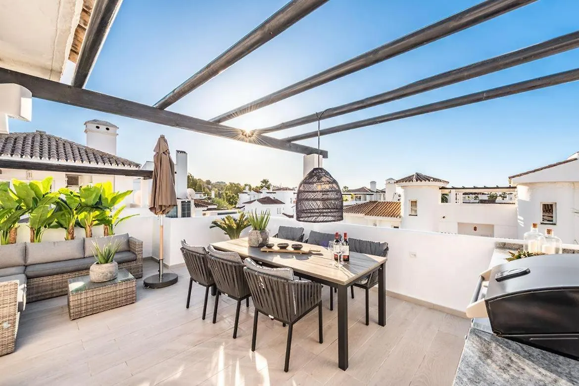 Los Naranjos New Scandinavian Style Duplex Penthouse Within Walking Distance To Puerto Banus Marbella Apartment