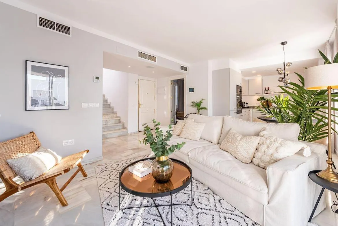 Los Naranjos New Scandinavian Style Duplex Penthouse Within Walking Distance To Puerto Banus Marbella Spain